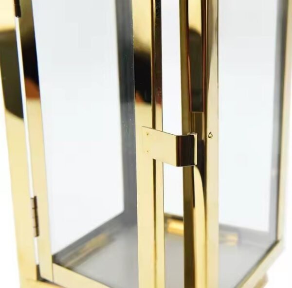 Decorative Stainless Steel Metal Lanterns - Image 2